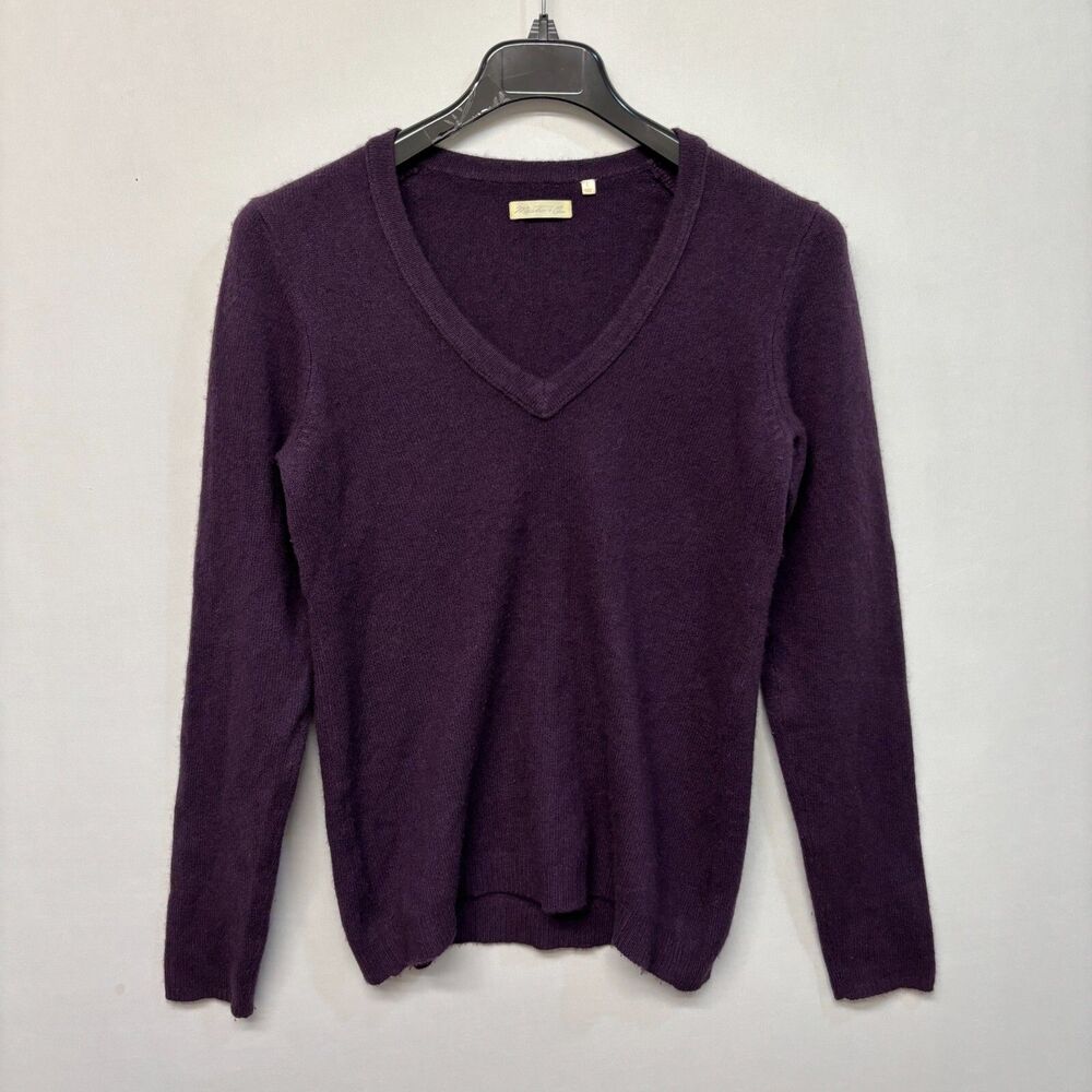 Martin + Osa Women Cashmere Nylon Blend Pullover Sweater Size Large M291 -5
